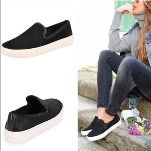 Sam Edelman Becker black calf hair slip one sz 6.5